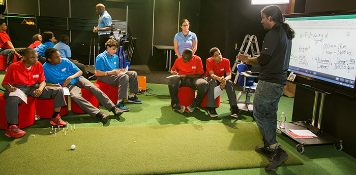 Bridge Golf Foundation Students at Bridge Golf Learning Center