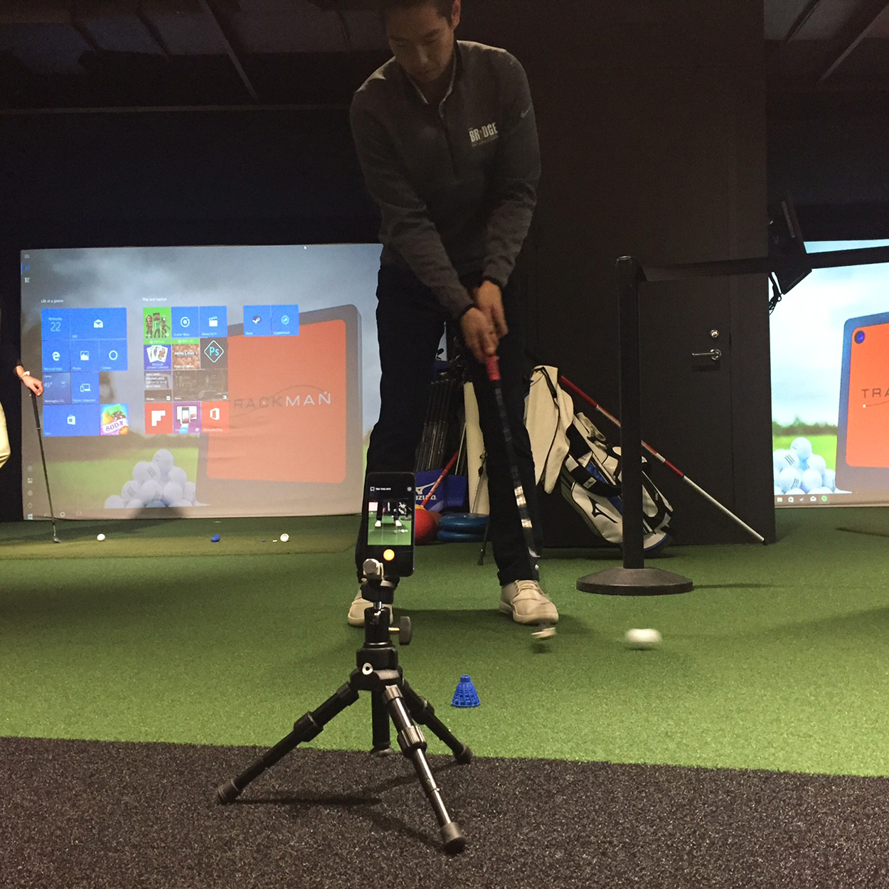 TrackMan Performance Putting demo