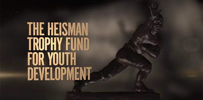 Heisman Trophy fund video