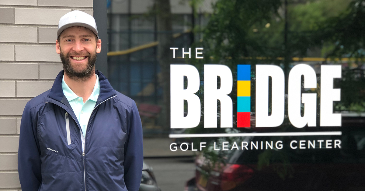 Michael Mancz at The Bridge Golf Learning Center