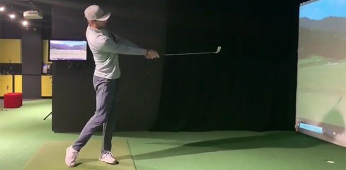 Michael Mancz headcover drill to stay connected screenshot